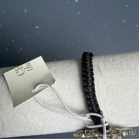 Chico’s Rhinestone Elastic Bracelet - Picture 2 of 7